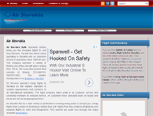 Tablet Screenshot of airslovakia.sk